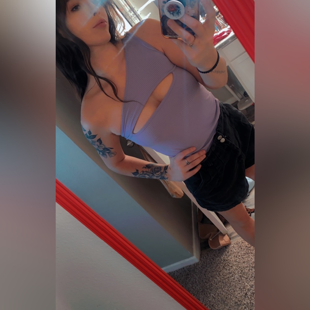 Purple bodysuit